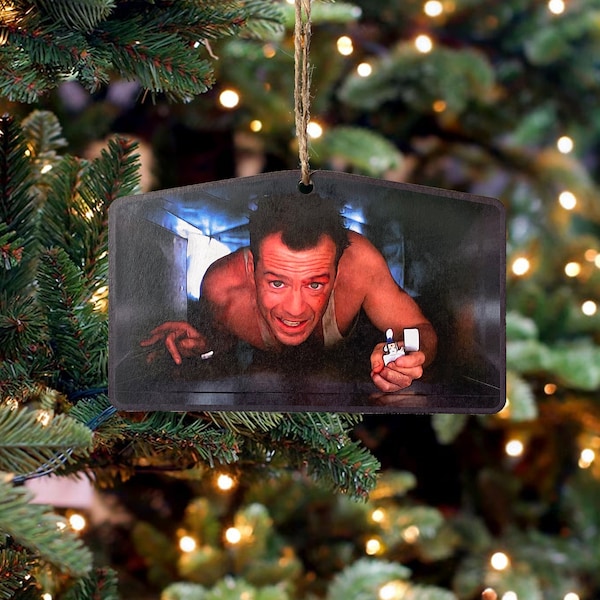 Die Hard John McClane Christmas (Flat Handmade Ornament)