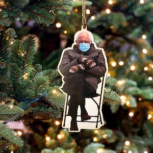 Bernie Sanders Meme (Handmade Ornament)