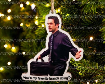 Ryan's Favorite Branch from The Office (Handmade Ornament)