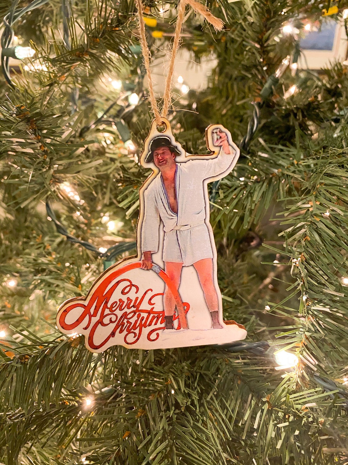 Christmas Vacation Cousin Eddie Ornament Etsy