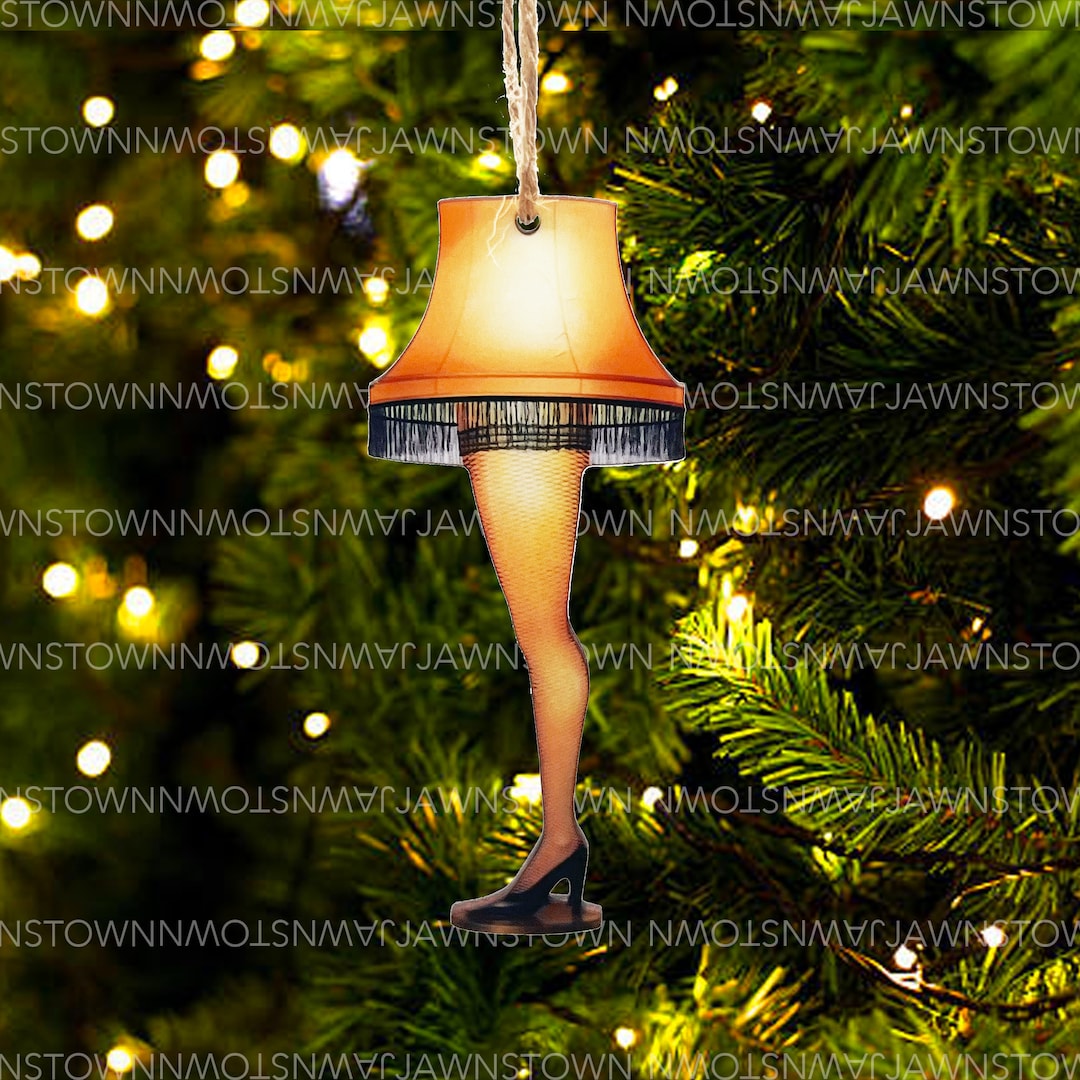 Christmas Story Leg Lamp (handmade Ornament) Etsy