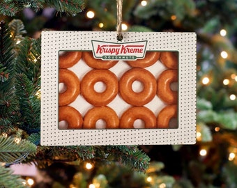 Krispy Kreme (Handmade Ornament)