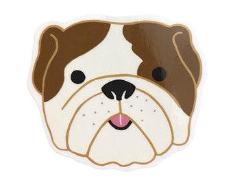 Cute Sticker / English Bulldog sticker