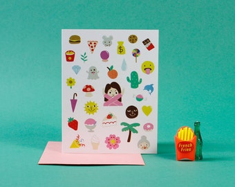 Emojis for Life / greeting card