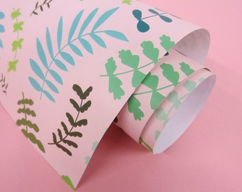 Falling Leaves / wrapping paper