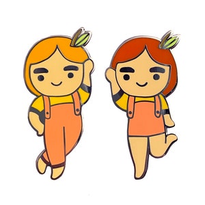 Enamel Pin Set / Las Medias Naranjas