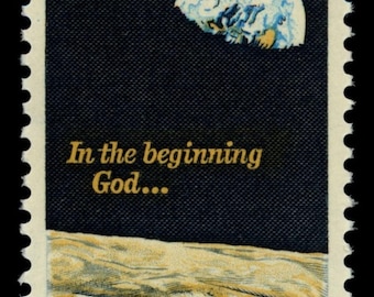 20x Apollo 8 SPACE Mission 1969 6c Unbenutzte Vintage Briefmarke. NASA Astronauten, Space Travel Versandkostenfrei! Sehr guter Vintagezustand