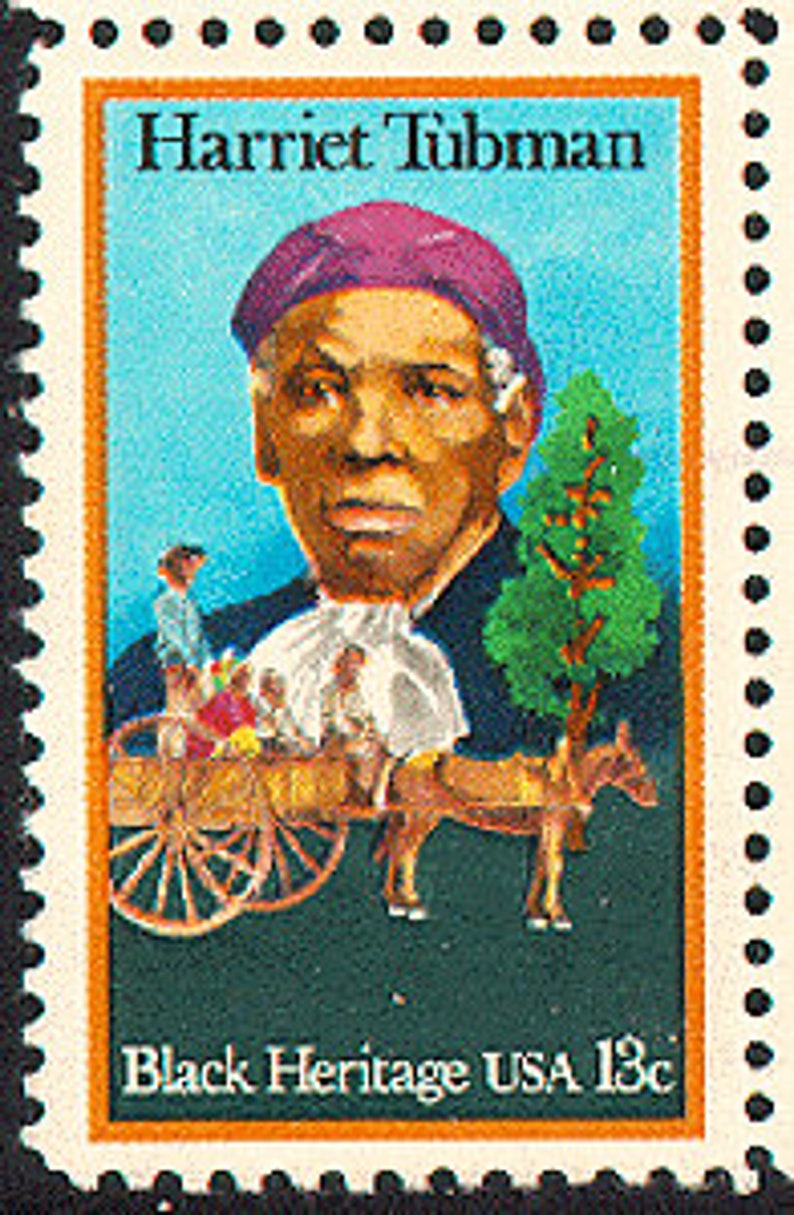 15x Harriet Tubman 1978 13c Unused Vintage Postage Stamp Black Etsy