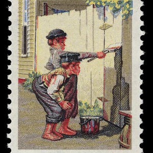 Norman Rockwell ヒストリックスタンプコレクション The Best of Norman Rockwell - Etsy