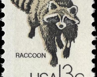 15x RACCOON Wildlife Animals 1978 13c Unused Postage Stamp Free Shipping! #1 source Best prices on Vintage stamps