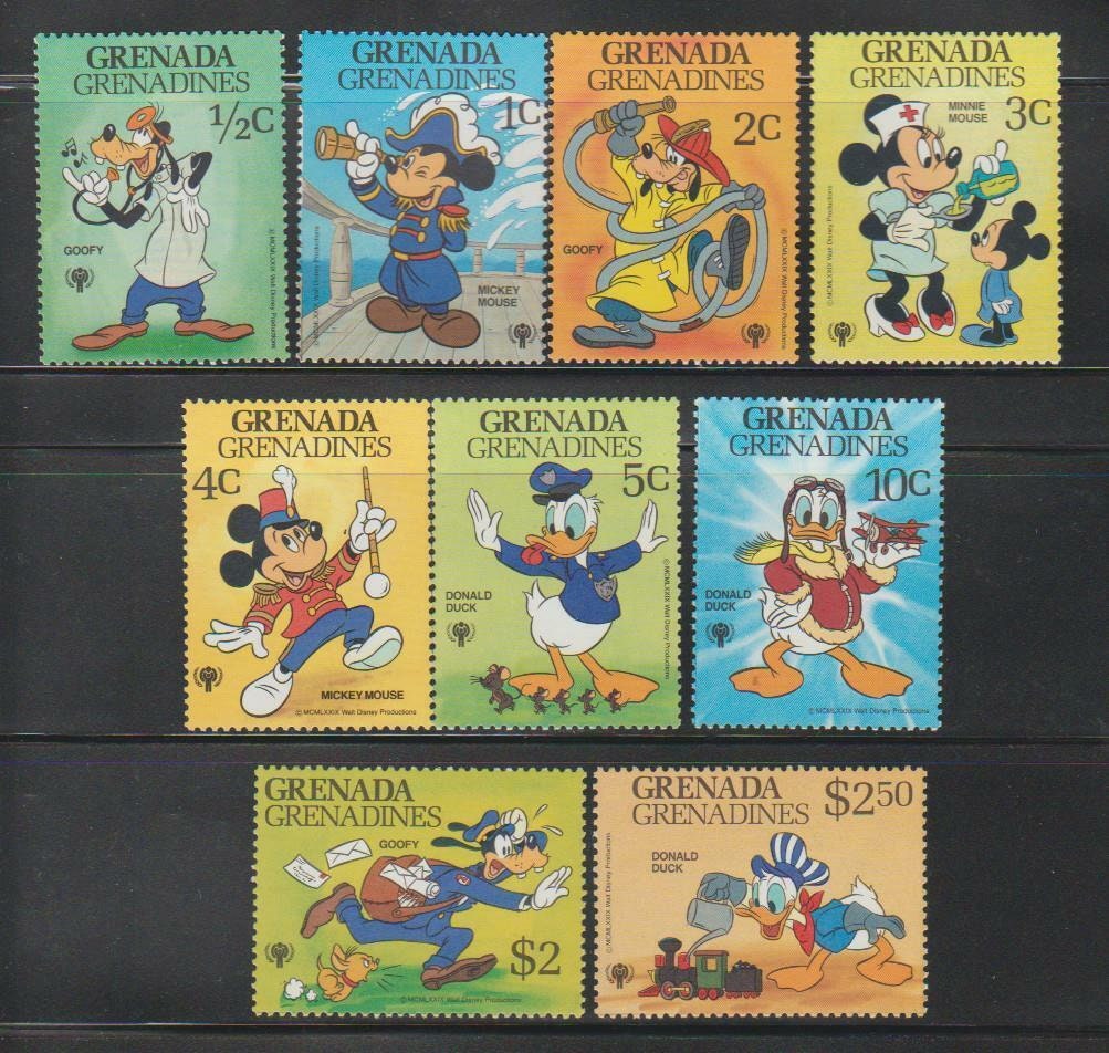 9 Diff ディズニー ミッキーマウス グーフィー 職業 グレナダ グレ