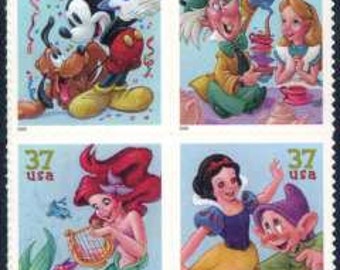 Snow White & the Seven Dwarfs Scarce MNH US Postage Stamp Scott's 3185H 