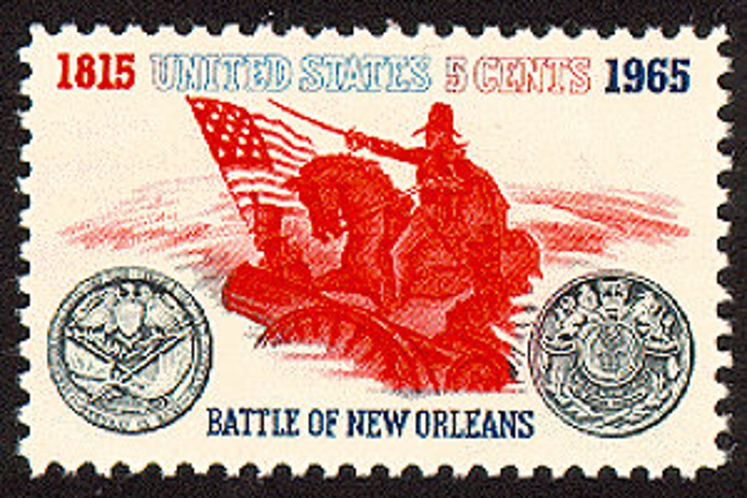 20x NEW ORLEANS Louisiana Battle 1965 5c Unused Postage Stamp