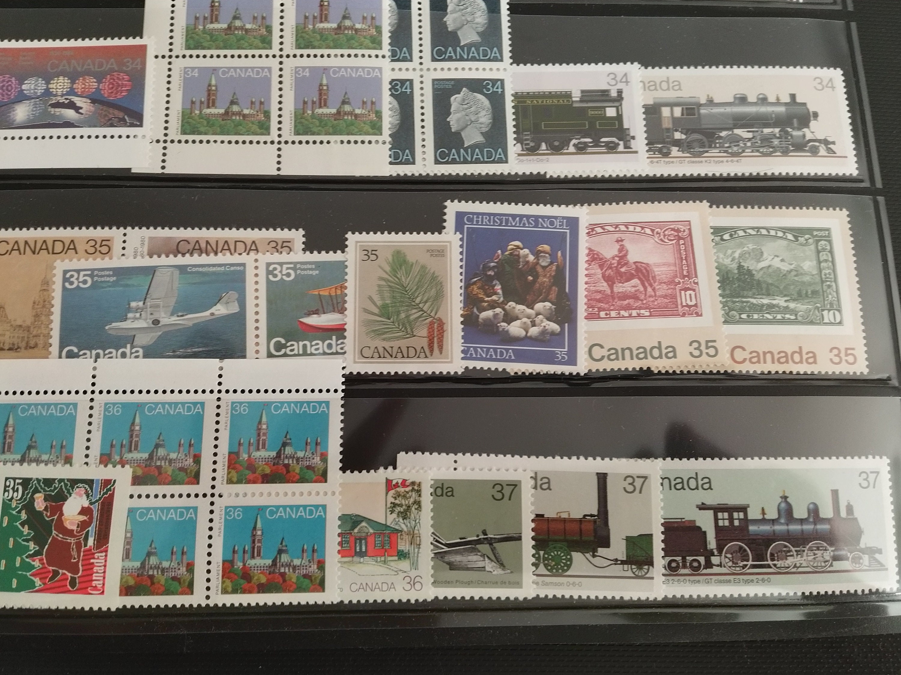 カナダの割引切手 額面価格以下の切手。ビンテージ切手 郵便局価格以下