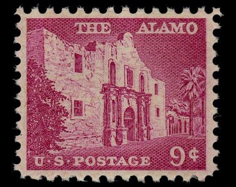 12x ALAMO TEXAS San Antonio 1956 9c Pink Unused Vintage Postage Stamp Free Shipping #1 source With The Best prices on stamps