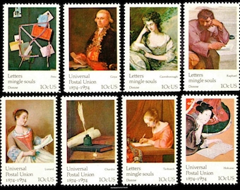 エイブラハム リンカーン米国大統領 1959 4c ブルー 未使用郵便切手 20