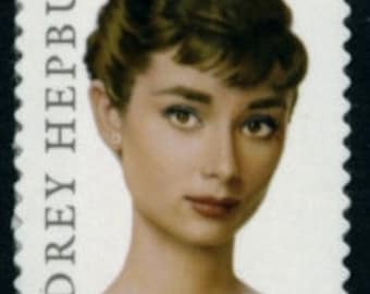 5x AUDREY HEPBURN Actress Hollywood Movies 2003 37c Unused Postage stamp. Free Shipping! #1 Source With The Best Prices on Vintage Stamps