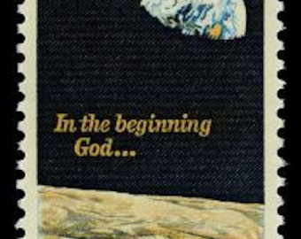 20x Apollo 8 SPACE Mission 1969 6c Unbenutzte Vintage Briefmarke. NASA Astronauten, Space Travel Versandkostenfrei! Sehr guter Vintagezustand