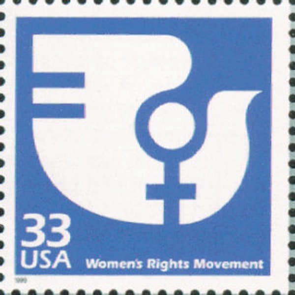 4x Women's rights movement ERA EQUAL RIGHTS 1970's Decade 33c Unused Postage Stamps. Free Shipping #1 Source Best prices on Vintage stamps