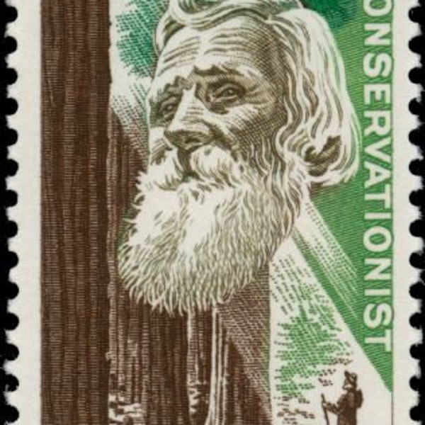 20x JOHN MUIR California Forestry Trees Conservation 1964 5c Unused Postage Stamp Free Shipping #1 Source Best prices on Vintage stamps