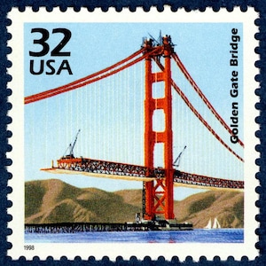 3x PUENTE GOLDEN GATE San Francisco California 1930's 32c Sello postal sin usar Envío gratis Fuente n.° 1 Mejores precios en sellos antiguos
