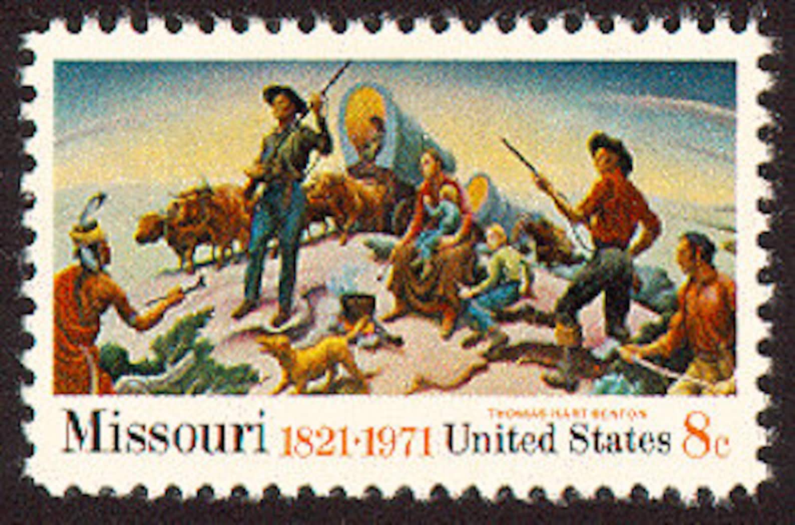 25x 1971 8c MISSOURI Unused Postage Stamp 25x Vintage Postage Etsy