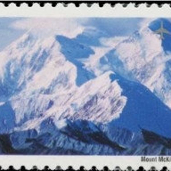 3x ALASKA Mt McKinley National Park Denali 2001 80c Unused Postage stamp. Free Shipping! #1 Source With The Best Prices on Vintage Stamps