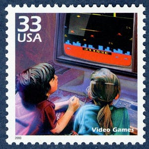 4x VIDEOJUEGOS 1980's Celebrate the Century 33c Sellos postales sin usar Envío gratis Fuente n.° 1 Mejores precios en sellos antiguos