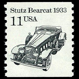 15x STUTZ BEARCAT Antique Cars 11c 1985 Unused Postage stamp Free Shipping! #1 Source With The Best Prices on Vintage Stamps