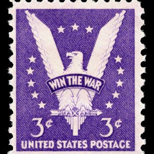 12 sellos postales sin usar de la Segunda Guerra Mundial GANAR LA GUERRA Victoria militar de la Segunda Guerra Mundial 1942 3c púrpura Envío gratis Fuente n.° 1 Los mejores precios en sellos antiguos