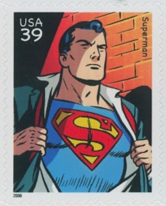 DC COMICS スーパーヒーローズ 20種類 2006年 39セント 未使用切手