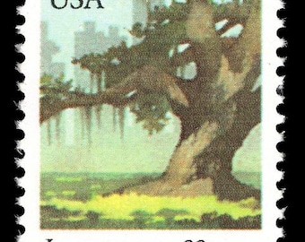 7 sellos postales de Georgia, Roble Vivo, Atlanta, Savannah, 1988, 22 centavos, sin usar. ¡Envío gratis! Tu mejor opción: los mejores precios en sellos antiguos.