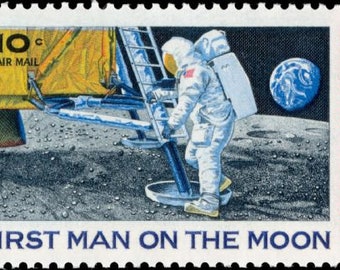 16x MOON LANDING NASA Space Astronauts 1969 10c Air Unused Postage Stamp Free Shipping! Space Your #1 source. Best prices on Vintage stamps