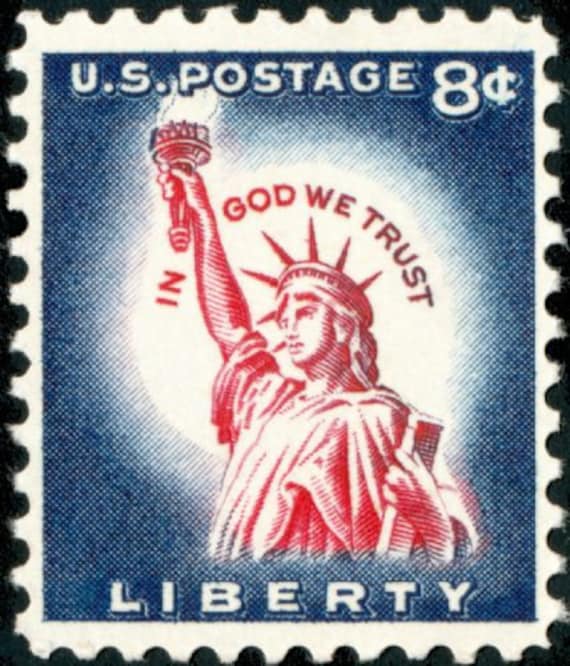 20x STATUE DE LA LIBERTÉ New York 1958 8c Timbre-poste vintage inutilisé  Livraison gratuite ! Votre source #1 avec les meilleurs prix sur les  timbres