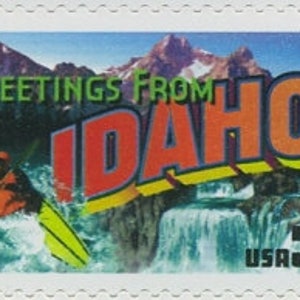 5x IDAHO 2002 34c Timbre-poste vintage inutilisé. Série Salutations d’Amérique Livraison gratuite ! Source n°1. Meilleurs prix sur les timbres vintage