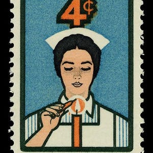 20x ENFERMERÍA MÉDICA ENFERMERÍA 1961 4c Sello postal vintage sin usar Envío gratis. Fuente n.° 1 con los mejores precios en sellos postales antiguos