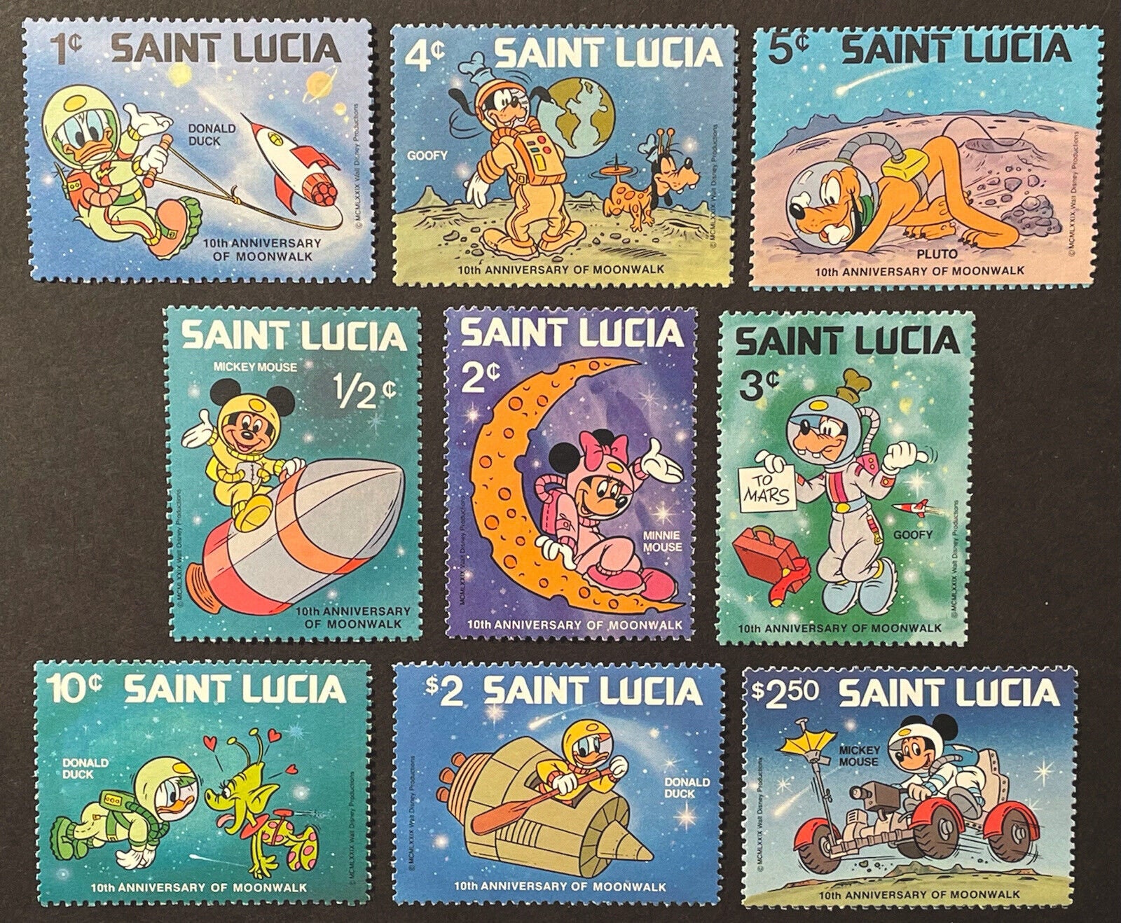 9 Diff ディズニー ムーンランディング ミッキーマウス ドナルドダック