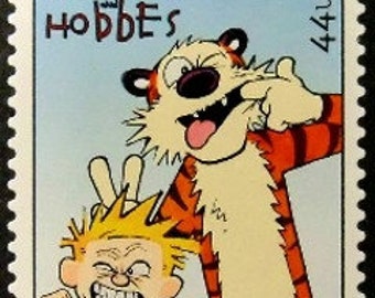 2x CALVIN & HOBBES Comics Strip Classic 44c Unused Postage Stamp Free Shipping! #1 source with the best prices on Vintage postage stamps