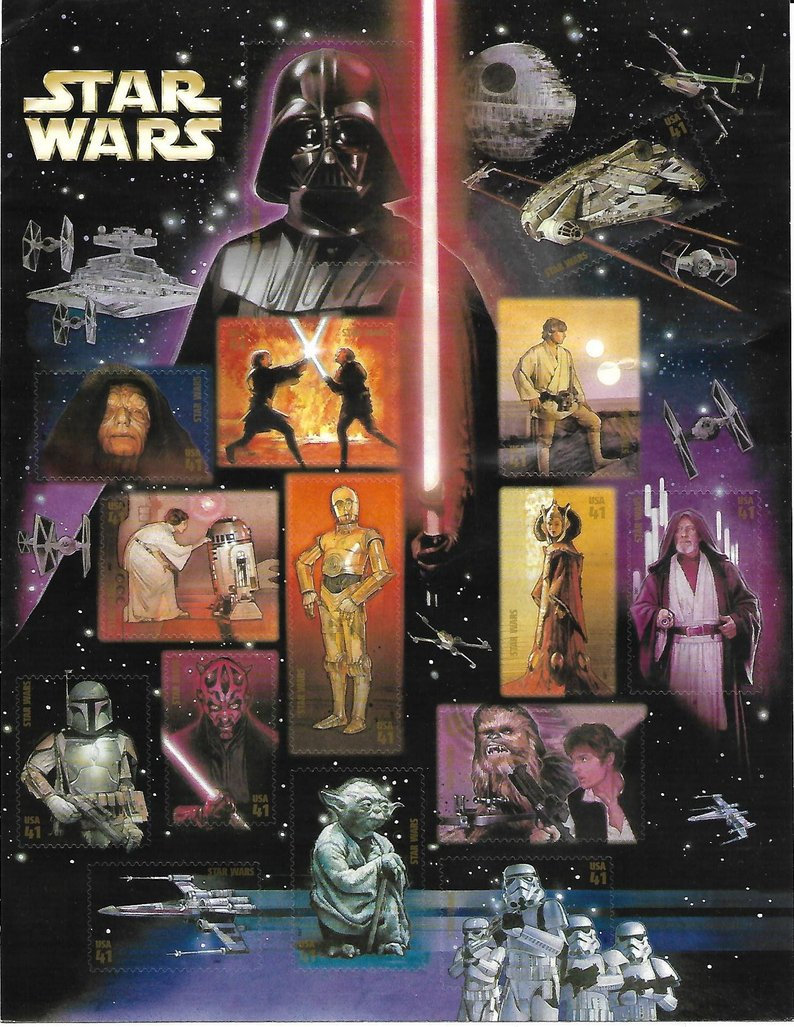 star wars stamps