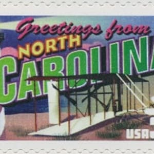 5x CAROLINA DO NORTE 2002 34c Selo postal vintage não utilizado. Saudações da série América Frete Grátis! #1Fonte.Melhores preços em selos vintage