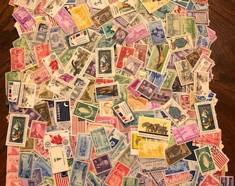 50 DIFFERENT Unused USA Postage Stamps. Random Mix 1940's-1975 Nice Variety! Free Shipping #1 Source Best prices on Vintage stamps