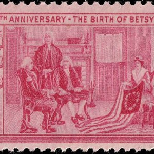20x BETSY ROSS FLAGMAKER 1952 3c Vermelho Sem Uso Vintage Selo Postal Frete Grátis! Fonte nº 1 com os Melhores preços em postagem Vintage