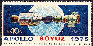 アポロ・ソユーズ宇宙計画（ソ連）NASA宇宙飛行士2種 1975年 未使用