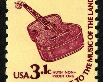 25x GUITAR Unused 1979 3c Stamp *Please Read Description For Postal Use** Free Shipping! #1 Source Best Prices on Vintage stamps