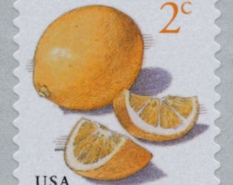 35x LEMON Yellow Meyer Lemons Citrus Fruit Botanical Trees Unused 2c Postage Stamp Free Shipping #1 Source Best Prices on Vintage Stamps