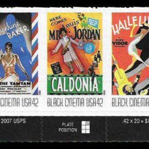 5 Diff BLACK CINEMA Vintage Movies Posters Black Heritage 1999 42c Briefmarken Kostenloser Versand # 1 Quelle Besten Preise für Vintage Briefmarken