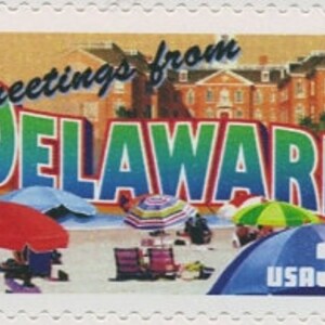 5x DELAWARE 2002 34c Timbre-poste vintage inutilisé. Série Salutations d’Amérique Livraison gratuite ! Source n°1. Meilleurs prix sur les timbres vintage
