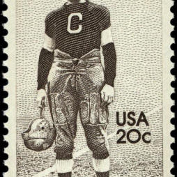 10x JIM THORPE Oklahoma Indian Football Baseball Olympics 1984 20c Postage Stamp Free Shipping! #1 source Best prices on Vintage stamps