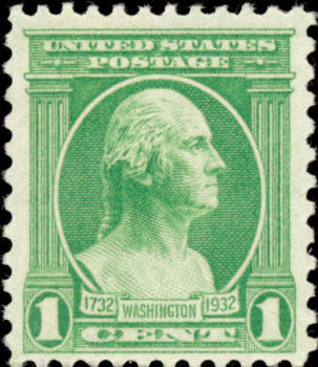 アメリカン ヴィンテージ 米国初代大統領 ジョージ・ワシントン 未使用