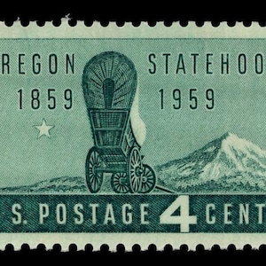 20x OREGON STATEHOOD Portland Eugene Salem Gresham Bend 1959 4c Francobollo inutilizzato Spedizione gratuita #1 fonte I migliori prezzi sui francobolli d'epoca